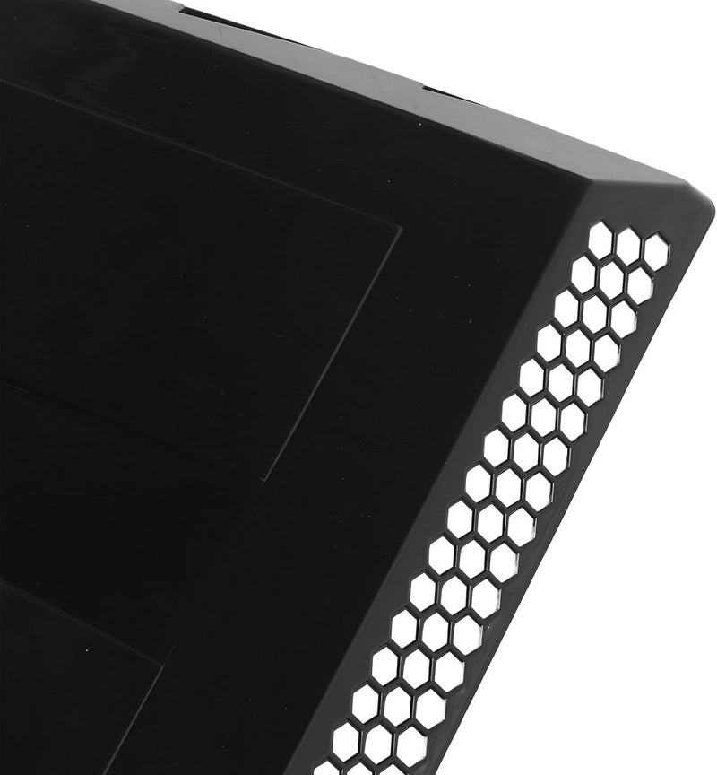 Srliya Car Air Flow Decorative Intake Hood Scoop Vent Bonnet Cover Gloss Black Universal Hood Vent External Accessories - Image 2